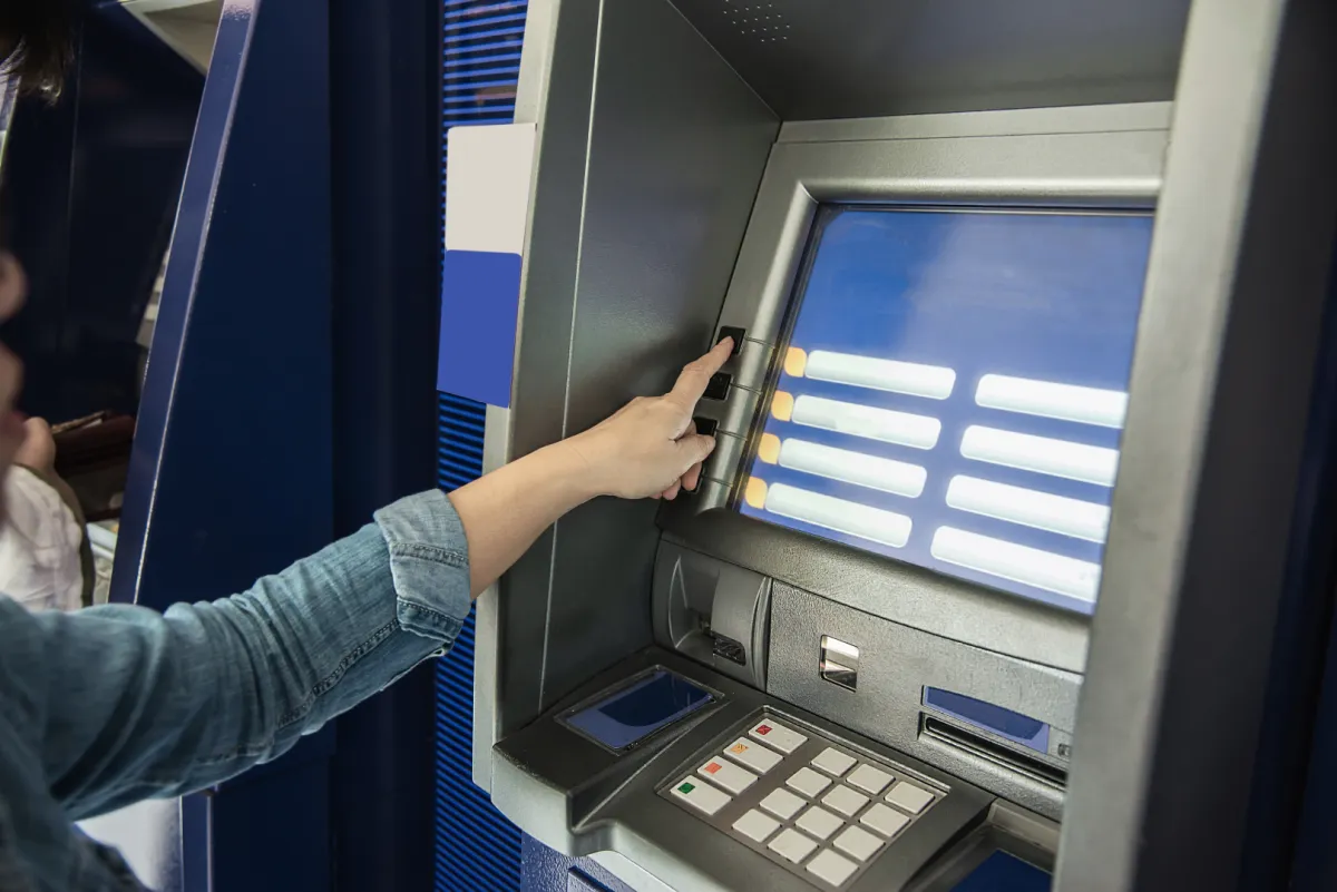 atm menü választás