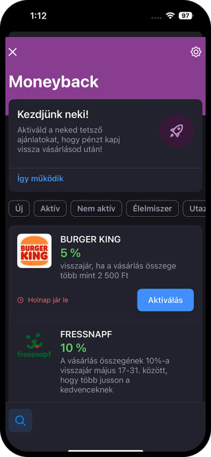 Erste George Moneyback