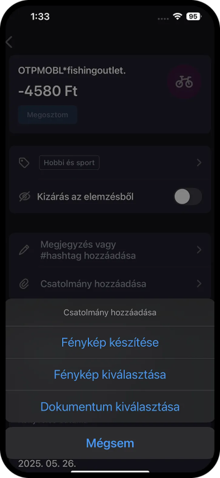 Erste George csatolmány feltöltése