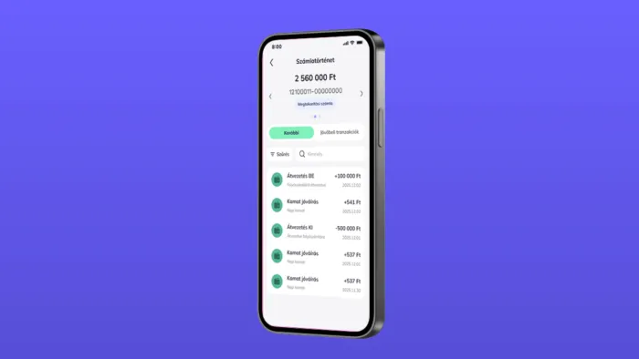 4,8 százalékos kamatot biztosít a Gránit Bank új prémium bankszámlája gránit mobilbanki applikáció