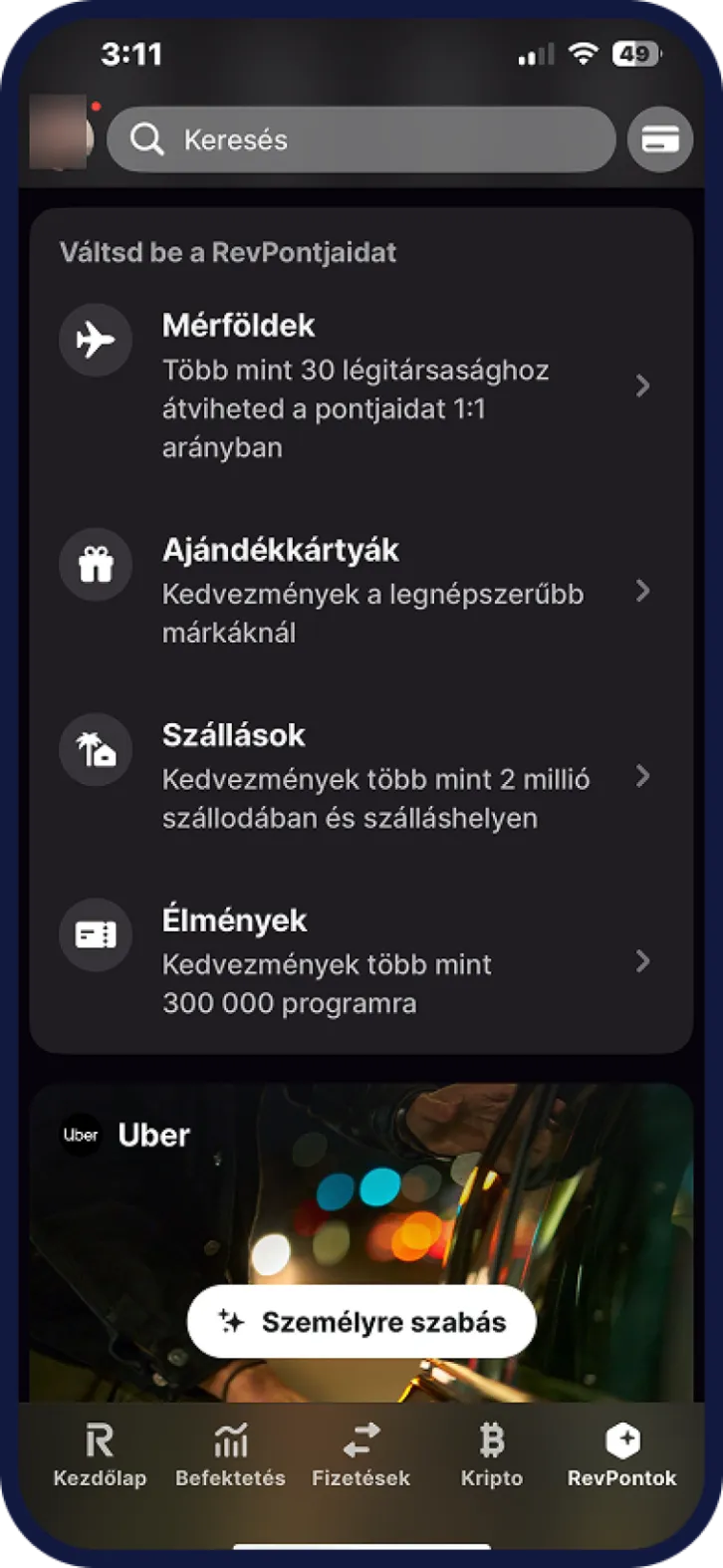 Revolut hűségprogram