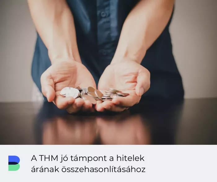 Pénz ami a hitelek THM-ét is kifejezi