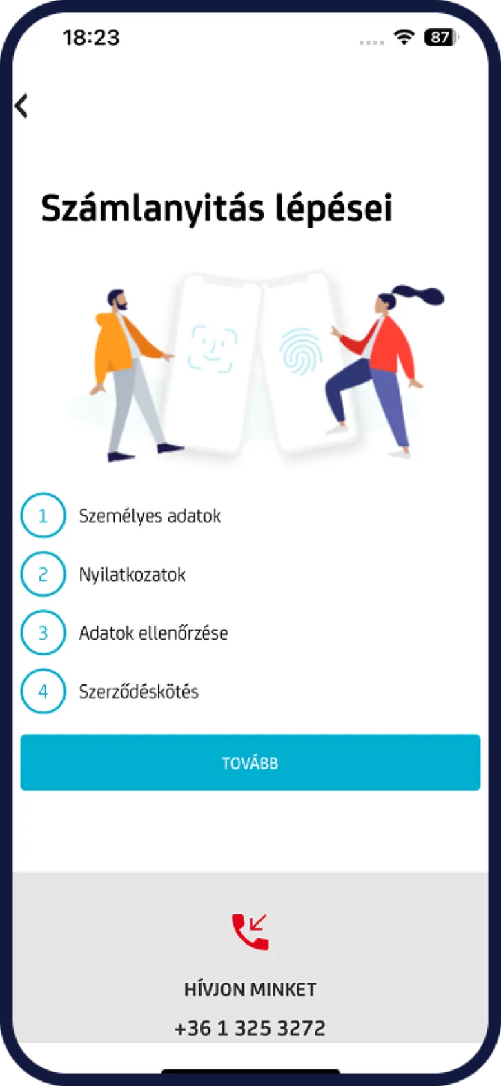 UnICredit számlanyitás lépései